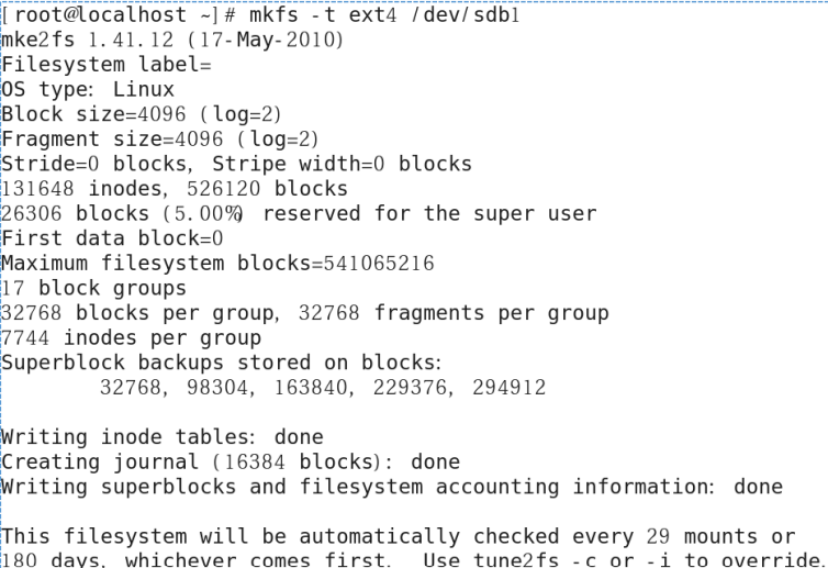 file system 예 1